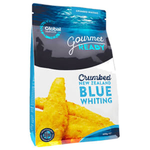 Global Seafoods Crumbed Whiting Fillets 600g
